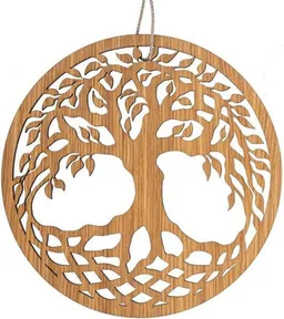ReineNatur ReineNatur Fenster Dekoration – Wandbild - Baum des Lebens - Ø 30 cm – Produktbild 1 von 1