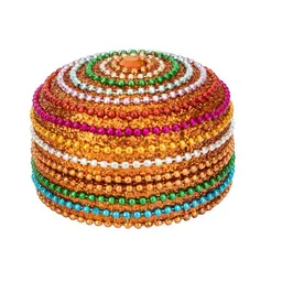 El Puente El Puente Dose "Rainbow" | Fair Trade & Handmade aus Indien – Produktbild 1 von 1