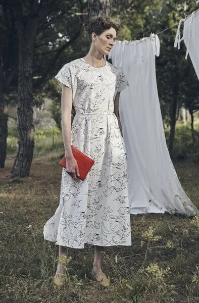 Sophia Schneider-Esleben Sophia Schneider-Esleben Dress Nina Dove - Damenkleid aus Bio-Baumwolle – Produktbild 2 von 3