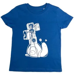 Spangeltangel Spangeltangel T-Shirt "Soundschnecke", Kinder, Bio-Baumwolle, Siebdruck, Musik, bedruckt – Produktbild 1 von 1