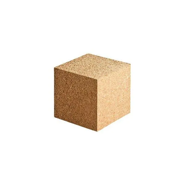 Kork-Deko Kork-Deko 3er Set: Korkwürfel Würfel aus Kork - 10 cm x 10 cm x 10 cm - zum Basteln und Spielen - 100% Kork – Produktbild 2 von 3