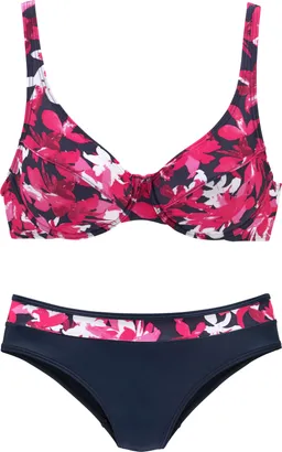 petite fleur by Lascana Bügel-Bikini beere-bedruckt – Produktbild 1 von 1