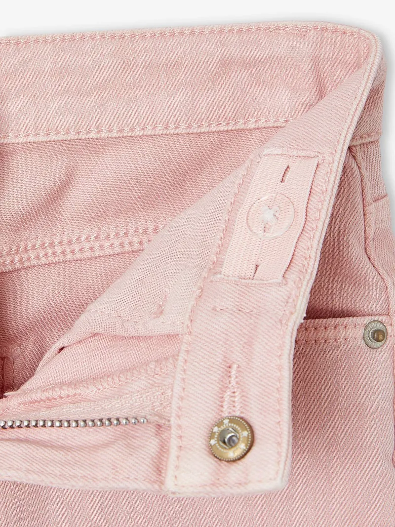Vertbaudet Mädchen Slim-Fit-Hose, Pudrig rosa, – Produktbild 2 von 3