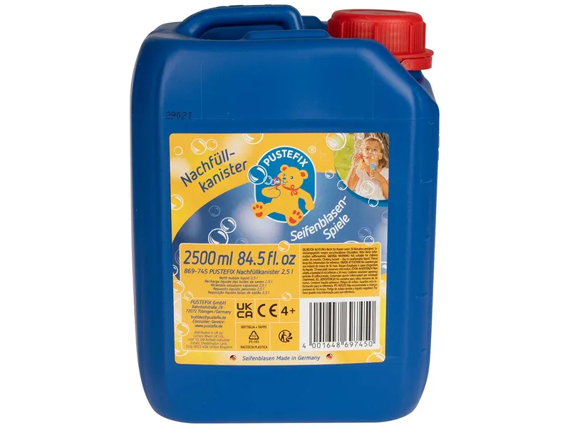 PUSTEFIX PUSTEFIX Nachfüllflasche Seifenblasen, 2,5 l – Produktbild 1 von 2