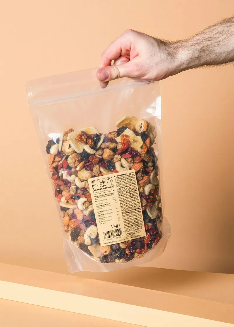 KoRo Nuss Frucht Mix mit Cranberrys und Açai 1 kg – Produktbild 5 von 5