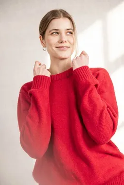Jyoti - Fair Works Jyoti - Fair Works Baby-Alpaka Strickpullover Saposoa – Produktbild 1 von 1