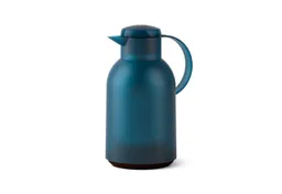 EMSA EMSA Isolierkanne "SAMBA" Quick Press, 1,5 l, transluzent/blau-grau – Produktbild 1 von 1
