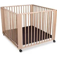 tiSsi Laufgitter Moritz Buche, falt-/klappbar 89 x 85 cm, natur – Produktbild 1 von 1