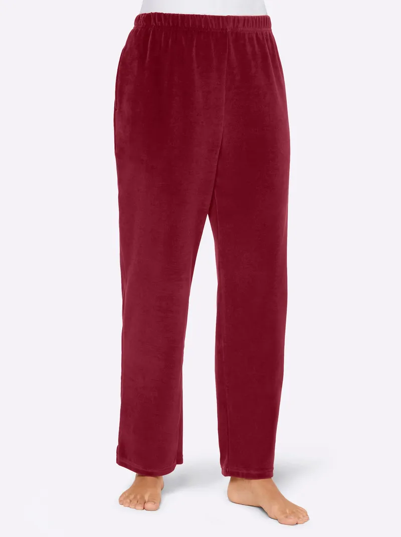 feel good Nickihose dunkelrot, Dunkelrot, – Produktbild 1 von 3
