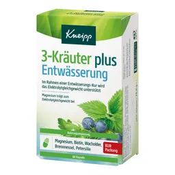 Kneipp Kneipp 3-Kräuter plus Entwässerung Kapseln – Produktbild 1 von 1