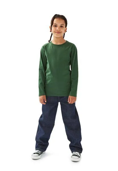 Band of Rascals Band of Rascals Basic Longsleeve, Dark-green, – Produktbild 3 von 3