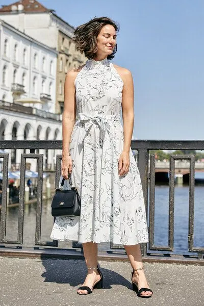 Sophia Schneider-Esleben Sophia Schneider-Esleben Kleid Thekla - Damenkleid, Dove (weiß), – Produktbild 2 von 3