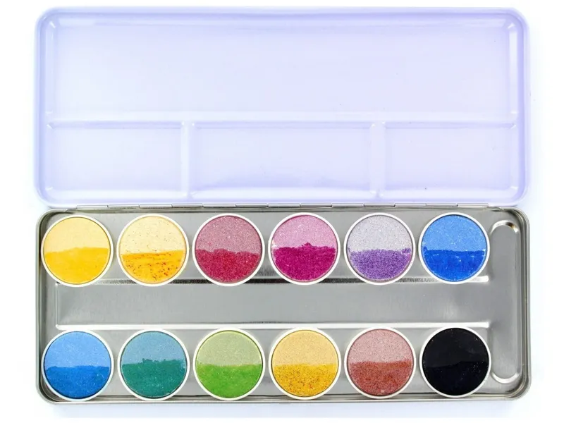Ökonorm Ökonorm Natur Wasserfarben 12 Farben, Mehrfarbig, – Produktbild 2 von 2