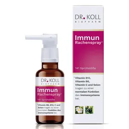 Dr. Koll Immun Rachenspray Doktor koll Gemmo Komplex Vitamine b6 B12 – Produktbild 1 von 1