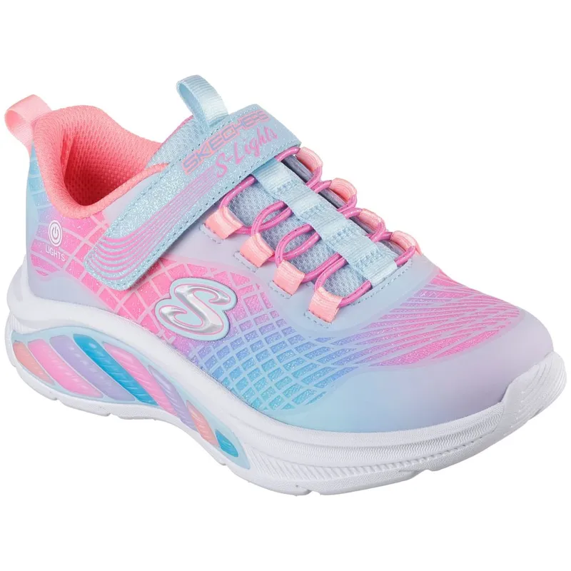 Skechers Skechers Rainbow Cruisers-RAINBOW REFLE Klettschuh 100% vegan, Blau, – Produktbild 7 von 8
