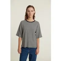 Basic Apparel Basic Apparel Silma Oversize T-Shirt aus Bio-Baumwolle, Blau (sky) (captain) (birch), – Produktbild 1 von 1