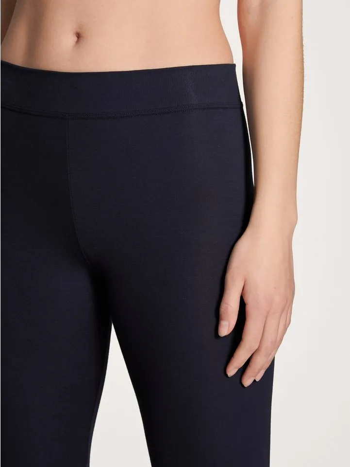 CALIDA CALIDA Leggings Elastic elastisch, hoch geschnitten, Singel Jersey Qualität, bequem, weich, Blau, – Produktbild 3 von 4