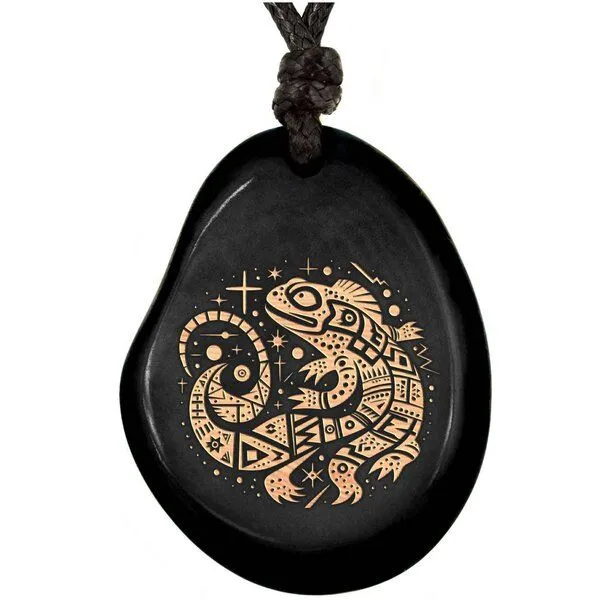 Simaru Simaru SCHWARZE Kette aus Taguanuss – Produktbild 1 von 7