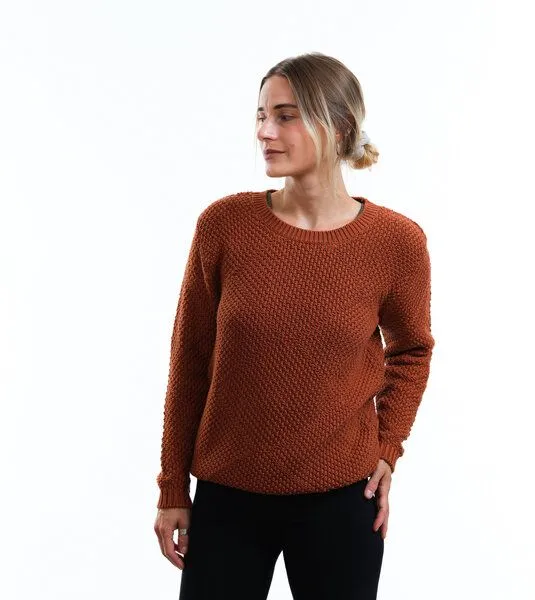 Gary Mash GARY MASH Pullover Lamona aus Biobaumwolle, Braun, – Produktbild 2 von 4