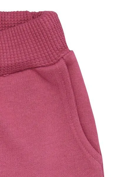 loud + proud loud + proud Babys & Kinder Weiche Sweathose, GOTS-zertifiziert, Rouge(pink), – Produktbild 3 von 4