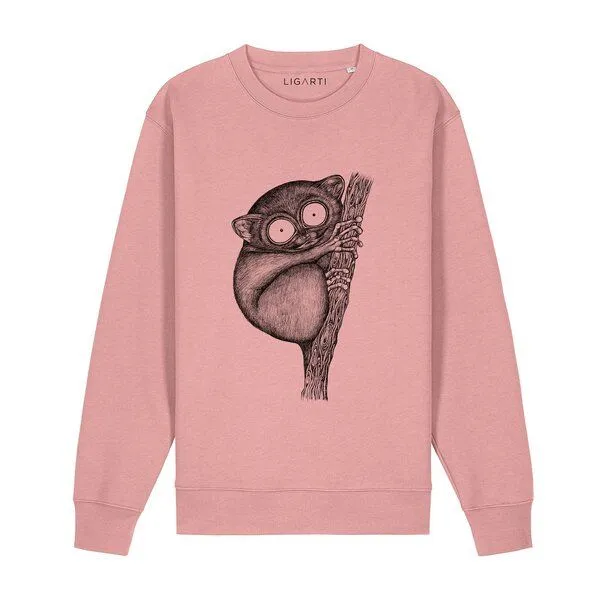 LIGARTI Pullover – Koboldmaki – LIGARTI Tiermanufaktur, Senfgelb, – Produktbild 3 von 4
