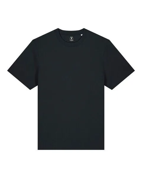 YTWOO YTWOO Nachhaltiges schweres Unisex T-Shirt, Schwarz, – Produktbild 1 von 4