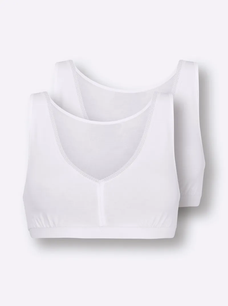 wäschepur Bustier weiß, Weiß, – Produktbild 1 von 3