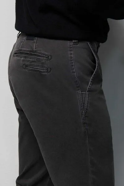 M 5 BY MEYER M 5 BY MEYER Casual Chino Super Stretch, Grau (grau), – Produktbild 5 von 5