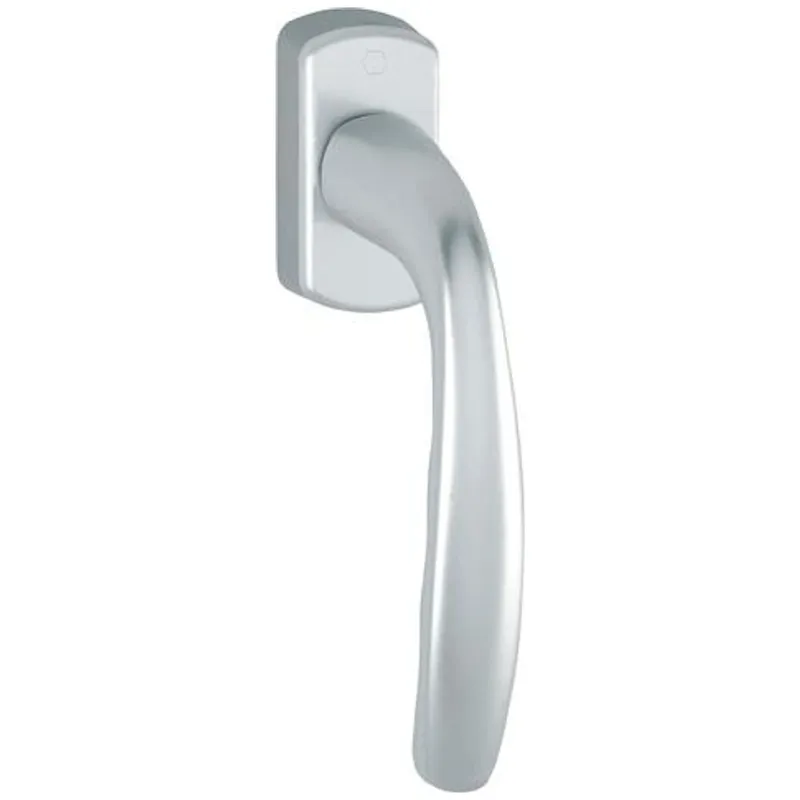 HOPPE Hoppe DK-Fenstergriff, Stand., VK7, ALU, 0810/U10, New York, mit VKstift, verd. verschr. , F1 – Produktbild 1 von 1