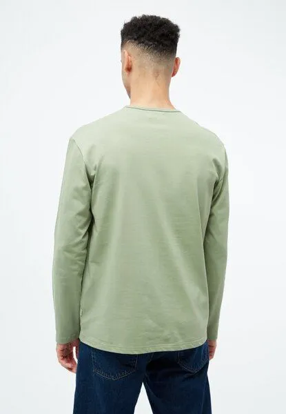 Givn Berlin Givn Berlin Longsleeve GBPITTIE Heavyweight aus Bio-Baumwolle, Grün, – Produktbild 4 von 4