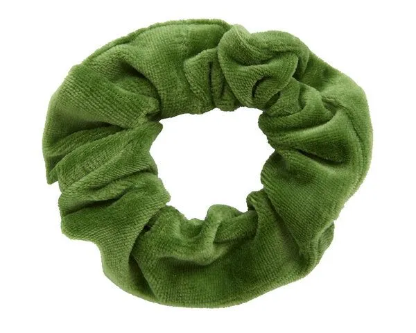 Leela Cotton Leela Cotton Nicky Scrunchies - 2897, Waldgrün, – Produktbild 1 von 1