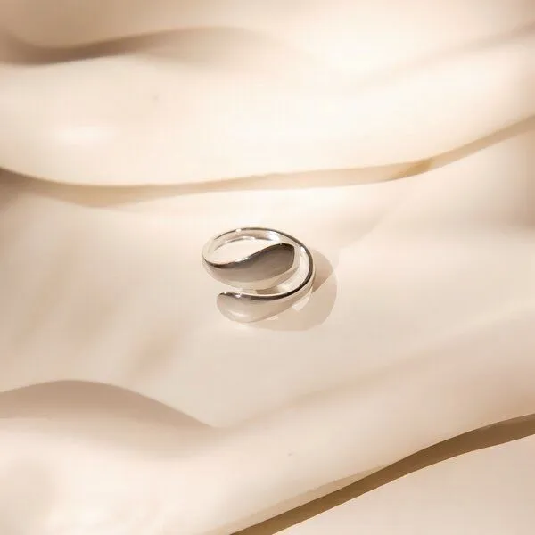 ELEKTROPULLI Elektropulli Größenvariabler Shine Ring, Silber, – Produktbild 3 von 3