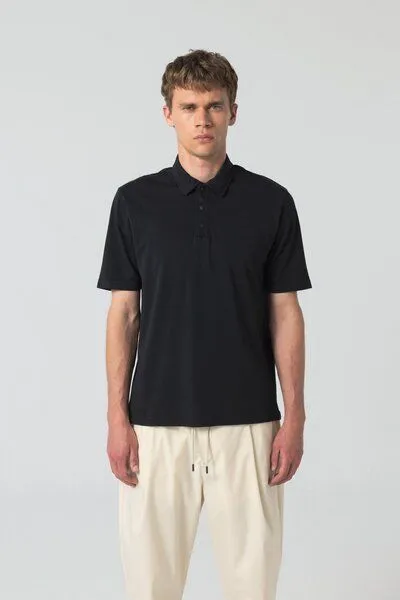Unfeigned Unfeigned - our polo, Schwarz (caviar), – Produktbild 2 von 4