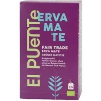El Puente El Puente ERVA - Bio-Mate Tee 20 Teebeutel | Fair Trade | Bio-zertifiziert | Vegan | Glutenfrei – Produktbild 1 von 1