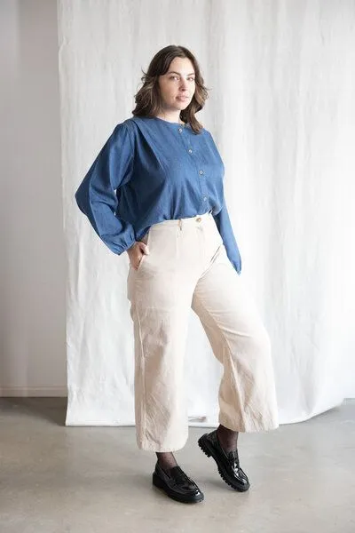 Jyoti - Fair Works Jyoti - Fair Works Bio-Baumwollcord Hose Damini, Beige, – Produktbild 3 von 4