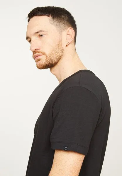 recolution recolution Slub T-Shirt BAY, Black, – Produktbild 4 von 4