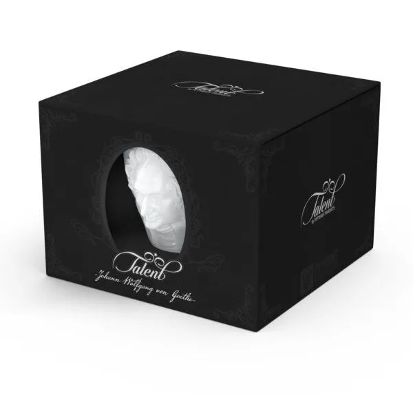 FIFTYEIGHT PRODUCTS FIFTYEIGHT PRODUCTS Goethe Talent Porzellan Tasse mit Unterteller – Produktbild 4 von 4