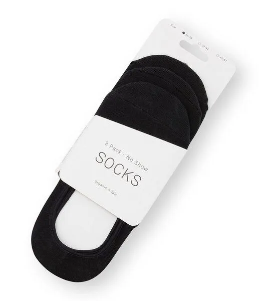 THOKKTHOKK ThokkThokk Söckchen 3er-Pack, schwarz, Schwarz, – Produktbild 3 von 3