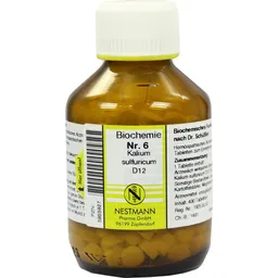 Nestmann Pharma BIOCHEMIE 6 Kalium sulfuricum D 12  400 St Tabletten – Produktbild 1 von 1