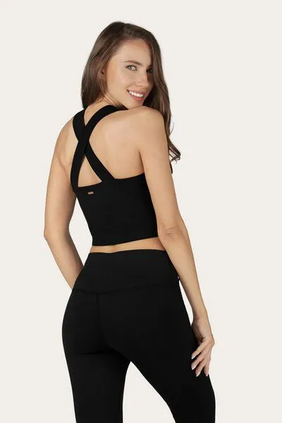 Urban Goddess Urban Goddess Aina Yoga & Pilates Sport-BH, Onyx black (schwarz), – Produktbild 1 von 4