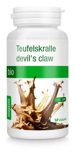 Purasana Purasana BIO Teufelskralle 120 Kapseln – Produktbild 1 von 1