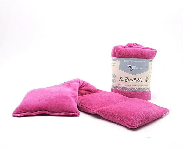 Eco-Conseil Eco-Conseil Wärmekissen aus Bio-Baumwolle, Pink, – Produktbild 2 von 2