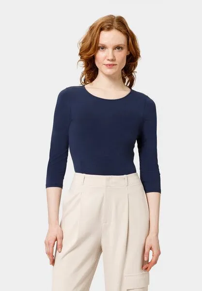 Les Lunes Les Lunes 3/4-Arm Body „Alena Body 3/4 Sleeve“, Dress blue, – Produktbild 4 von 4