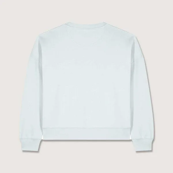 YTWOO YTWOO Modernes Damen-Sweatshirt – weich, nachhaltig & zeitlos, Blue ice, – Produktbild 3 von 4