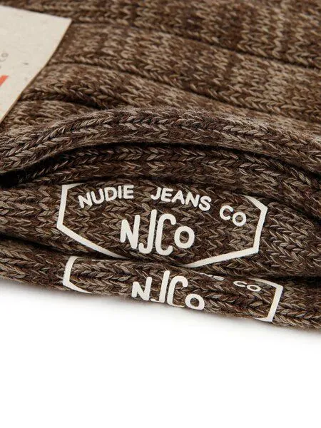 Nudie Jeans Nudie Jeans Rib Socks, Grau (antracite), – Produktbild 2 von 2
