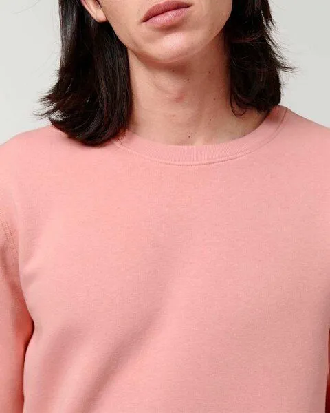 YTWOO YTWOO Unisex Sweatshirt | fairtrade & ökologisch, Rosa, – Produktbild 4 von 4