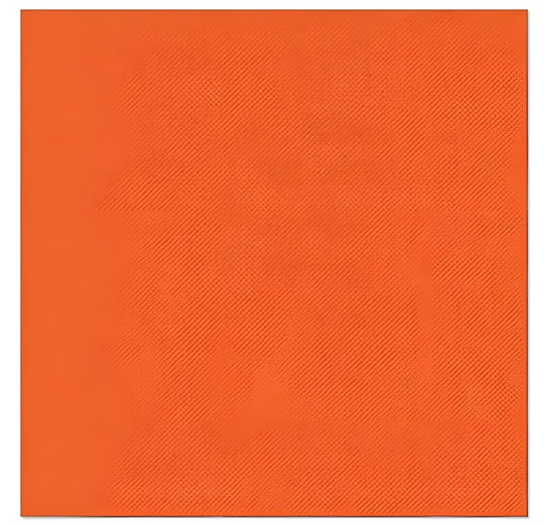 PAPSTAR PAPSTAR Papierserviette Servietten ROYAL Collection 1/4-Falz 40 cm x 40 cm nektarine 50 Stk, Orange, – Produktbild 3 von 3