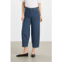 LAURIE LAURIE Damen vegan Jeans Freya Tapered Loose Cropped Blau – Produktbild 1 von 1