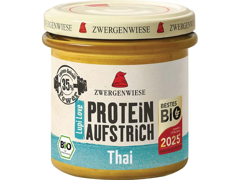 Zwergenwiese Zwergenwiese Bio-Brotaufstrich "LupiLove Protein Thai", 135 g – Produktbild 1 von 1