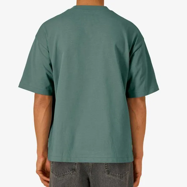 YTWOO YTWOO Heavy Weight Boxy T-Shirt, Green bay, – Produktbild 3 von 3